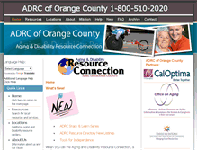 Tablet Screenshot of adrcoc.org